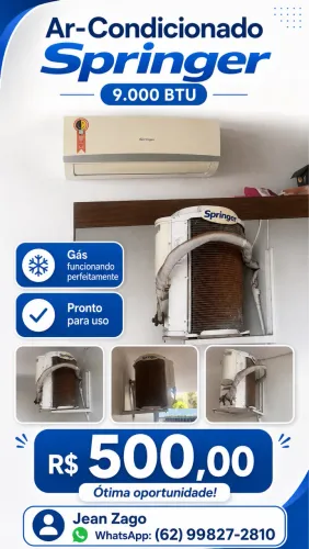 Ar condicionado 9000 BTU