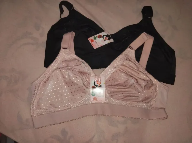 2 Sutiã plus size reforçado, sem bojo. Tam. 52