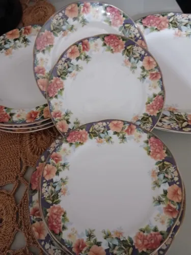 Aparelho jantar 28 peças porcelana lindo