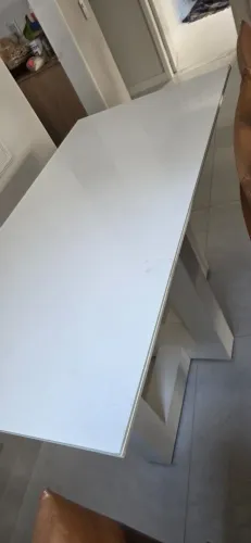 Mesa de jantar ou para escritório branca