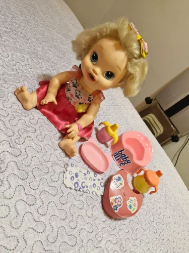 Boneca Baby Alive Hora de comer