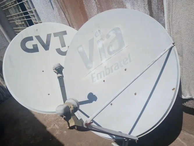 Antenas receptoras de sinal de satélite