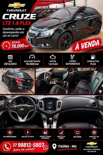 Chevrolet Cruze HB Sport LT 1.8 16V Flexp. 5P AUT 2013