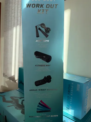 Kit para ginástica e exercícios físicos