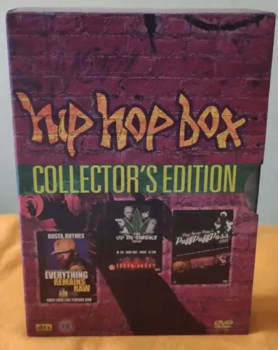 DVD Hip Hop Box Collector's Edition Snoop Dogg Dr. Dre Ice Cube Busta Rhymes Show Original