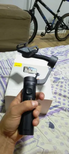 gimbal stabilizer handheld folding profissional