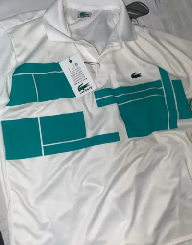 Camisa Polo Branca Tamanho M - Nova com Etiqueta