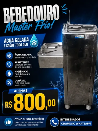 Bebedouro Master Frio Duplo