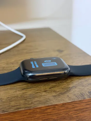 Apple watch series 4 aço inox