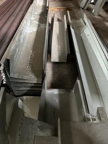 Calhas galvanizadas 150 e 200
