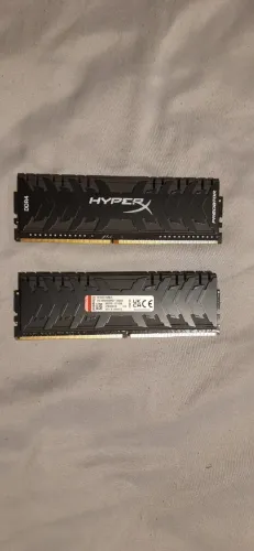 Memória Ram Hyperx Impact 16GB (2X8GB), DDR4, 3200mhz DESKTOP (POUCO USADA)