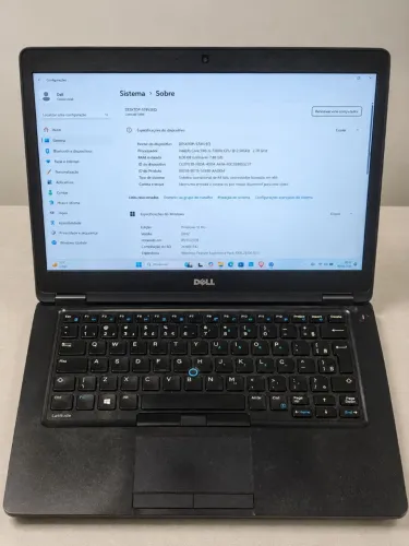 Notebook Dell Latitude 5480 i5 8GB RAM SSD 240GB