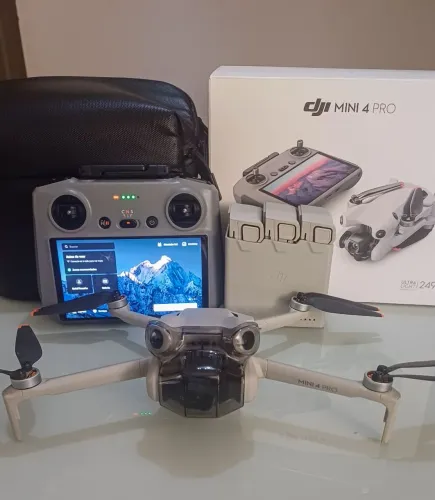 Dji mini 4 Pro fly more combo - seminovo!