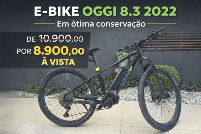 E-BIKE OGGI 8.3 - Ano 2022