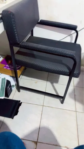 Cadeira estofada