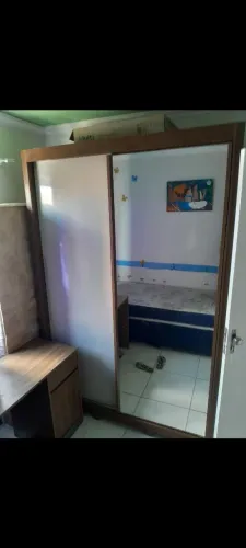 Guarda roupas - solteiro 100% MDF - Duas portas