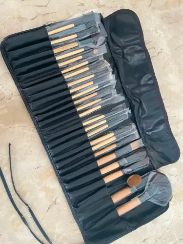 Estojo de pincéis de maquiagem completo<br>Val