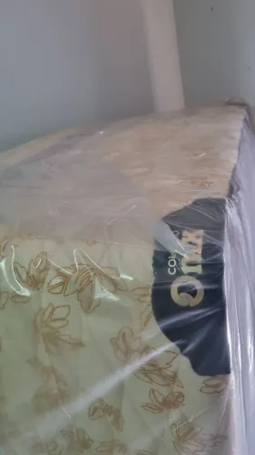Cama Box Onix Solteiro de mola