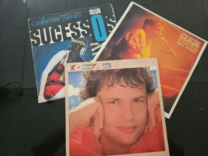 Disco de vinil Guilherme Arantes - 3 discos