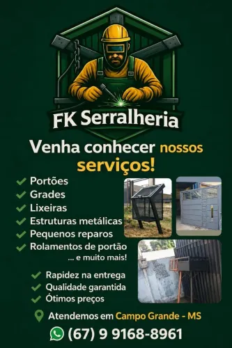 Serralheiro a domicílio