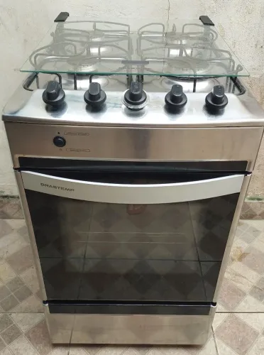 Fogão Brastemp Inox Automático Entrego 