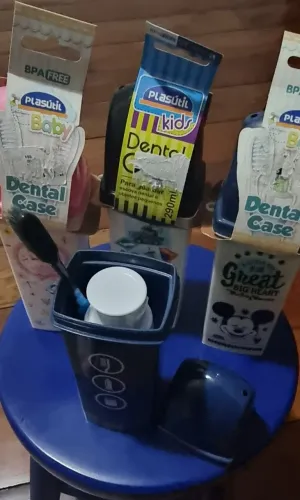 CAIXA PROTETORA PARA ESCOVA E PASTA DE DENTE = DENTAL CASE (NÃO FAÇO ENTREGAS)