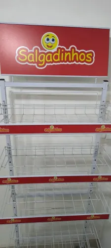 Gôndola p salgadinhos