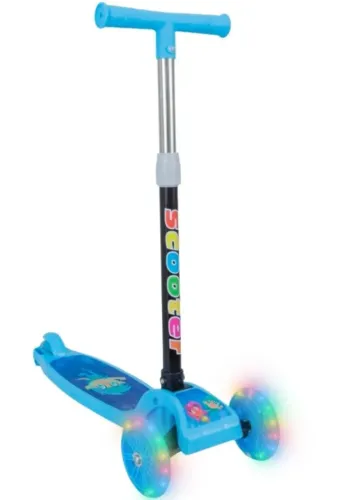 Patinete Infantil Azul 3 Rodas até 30 Quilos