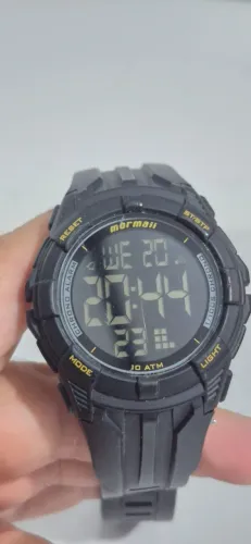 Relogio Digital Mormaii Wave MO18771AF/8Y - Masculino (pulseira está arrebentando)