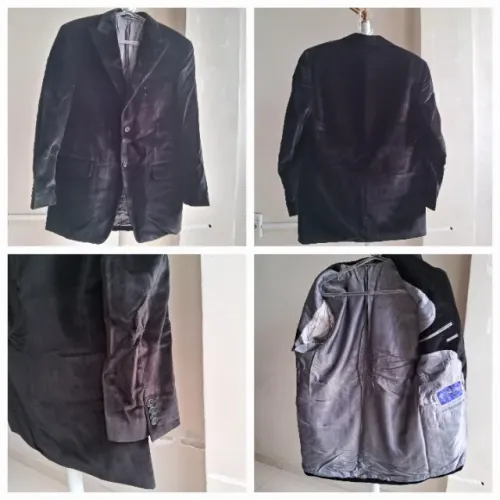 Blazer Veludo Preto Sean John
