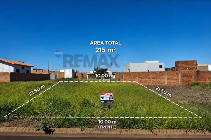 Terreno 215m² Orlândia - Jardim Morada do Sol