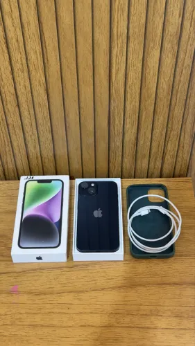 iPhone 14 128 gb preto completo semi novo