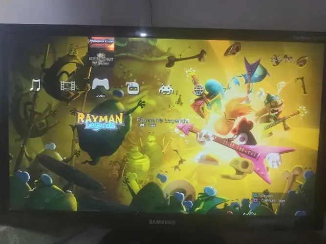 PS3 Destravado Hen 4.93 2 controles HD500GB com alguns jogos