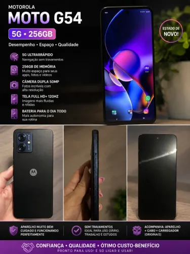 MOTO G54 BARATO PRA SAIR RÁPIDO *leia a descrição*