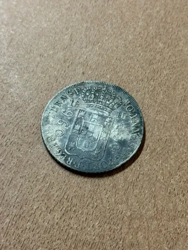 Moeda prata velha
