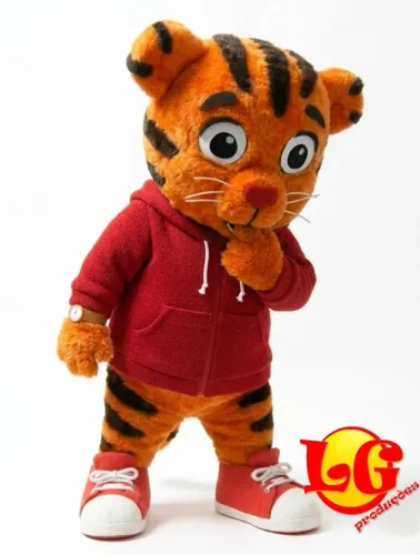 Personagem vivo Daniel Tigre