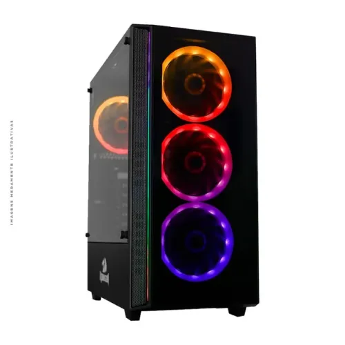Pc gamer, gabinete Redragon I3 10100f, 16 GB de ram, 128gb de SSD NVME