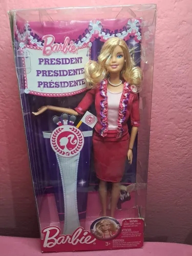 Barbie quero ser presidente na caixa