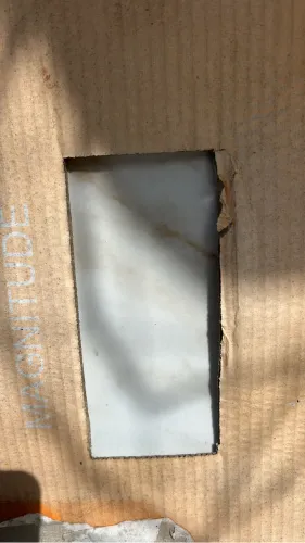 Porcelanato Delta Raggi Oro Polido Classe A - Retificado 120x120 cm