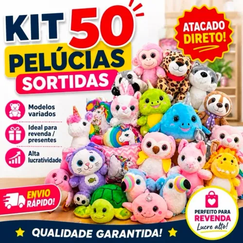 Pelúcia atacado