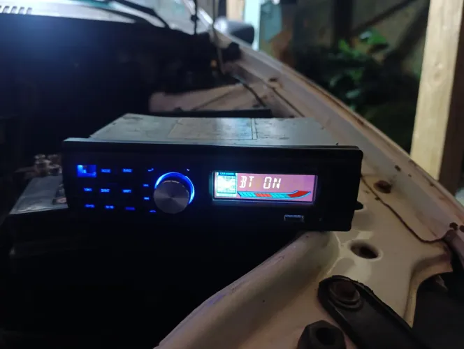 Rádio com bluetooth 