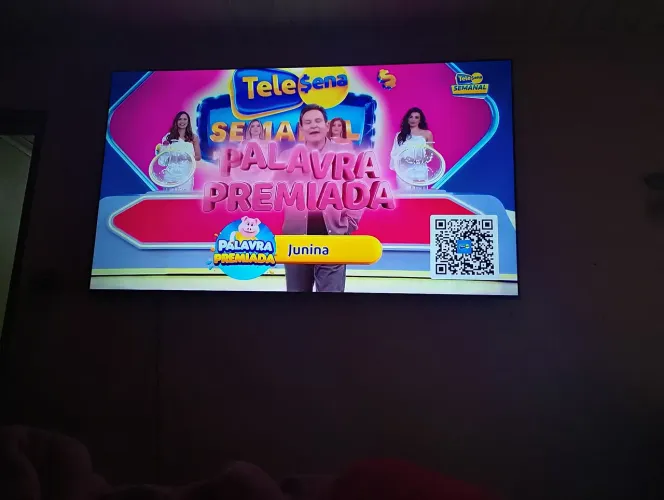 Tv 75 polegadas nova