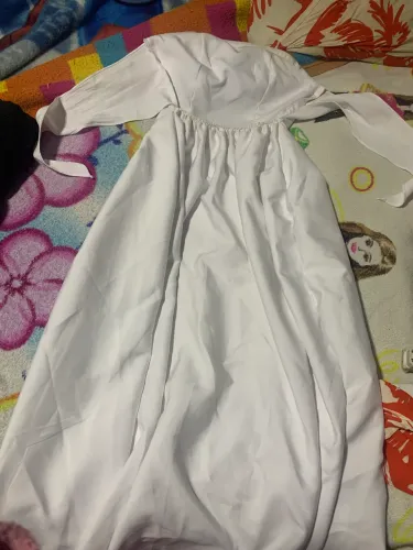 Vestido branco longo