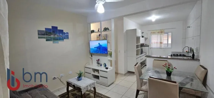 Apartamento com 2 dormitórios para alugar, 65 m² por R$ 3.000,00/mês - Maitinga - Bertioga