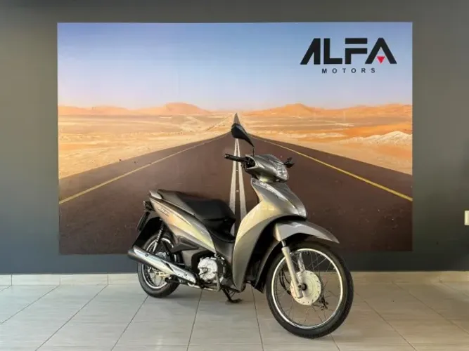 HONDA BIZ 110I PRATA 2023