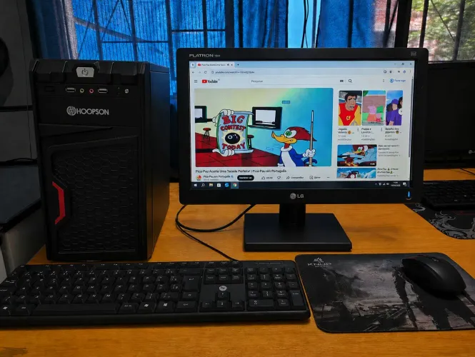 Kit Computador completo pronto p/ uso, mais infos na desc. Magarça/locais próximos