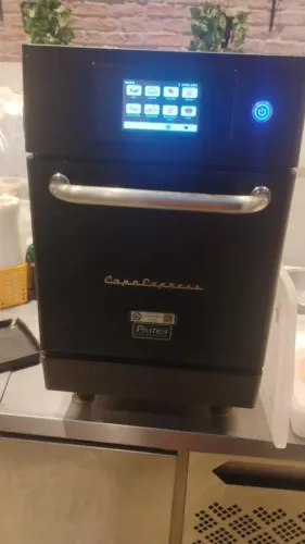 Forno Industrial Prática Copa Express Black Speed Oven 220V 2021 - Restaurante