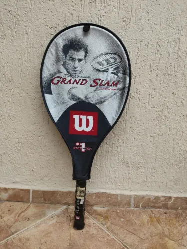 Raquete de tênis Wilson original Pete sampras grand slam Titanium empunhadura L3