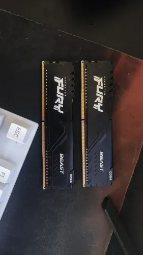 Memória RAM ddr4 8gb Fury