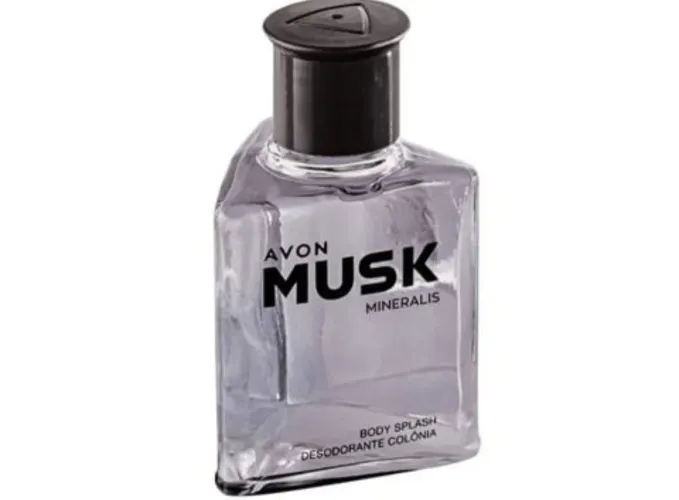 1 colônia musk masculino original da avon lacrado aproveite e compre o seu coração